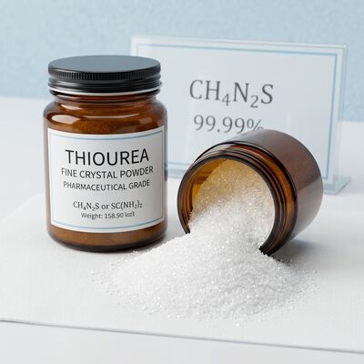 Thiourea Pharmaceutical Grade Fine Crystal Powder CAS 62-56-6 for Pharma Intermediate