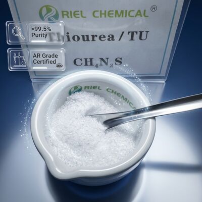 Thiourea 99% Reagent Grade Crystal Powder Silver Recovery Metal Surface Treatment for Laboratory Use