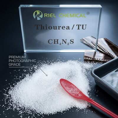 Thiourea 99% Photographic Grade Crystal Powder Film Fixing Silver Halide Solvent