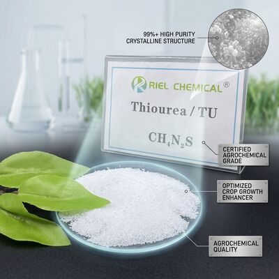 Thiourea 99% Agrochemical Intermediate for Herbicide Fungicide Synthesis