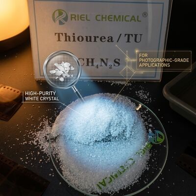 Thiourea 99% Photographic Grade Crystal Powder Film Fixing Silver Halide Solvent
