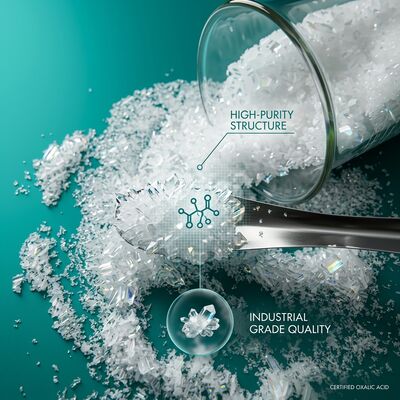 Oxalic Acid 99.5% Technical Grade Crystal Pharmaceutical Intermediate Synthesis