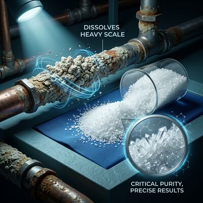 Oxalic Acid 99.6% Powder Industrial Descaling Cleaning Agent for Equipment